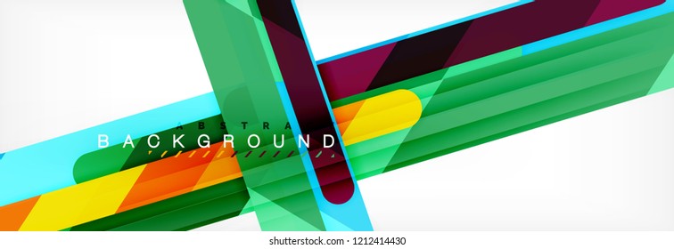 Straight lines abstract vector background, trendy abstract layout template for business or technology presentation or web brochure cover, wallpaper.