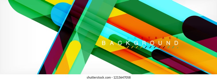 Straight lines abstract vector background, trendy abstract layout template for business or technology presentation or web brochure cover, wallpaper.