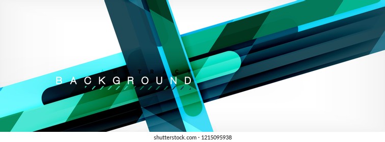 Straight lines abstract vector background, trendy abstract layout template for business or technology presentation or web brochure cover, wallpaper.