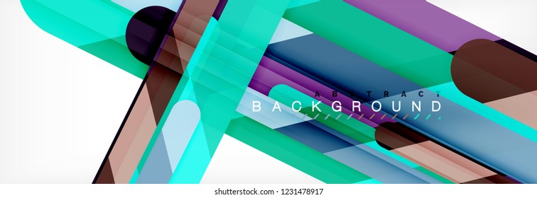 Líneas rectas fondo vectorial abstracto, plantilla de diseño abstracto de moda para presentación de negocios o tecnología o portada de folletos web, fondo de pantalla.