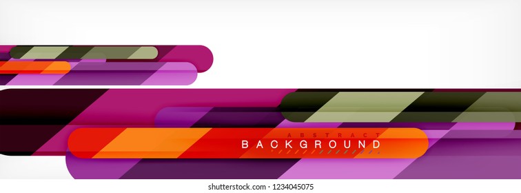 Straight lines abstract vector background, trendy abstract layout template for business or technology presentation or web brochure cover, wallpaper.