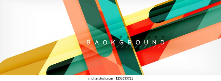 Straight lines abstract vector background, trendy abstract layout template for business or technology presentation or web brochure cover, wallpaper.