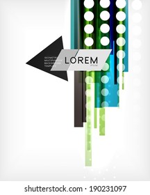 Straight lines abstract vector background. For brochure, presentation, web background, print production