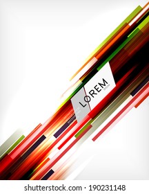 Straight lines abstract vector background. For brochure, presentation, web background, print production