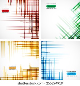 Straight lines abstract vector background
