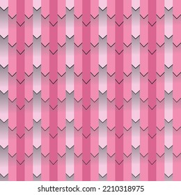 Straight lines alternating colors.gradient pink.