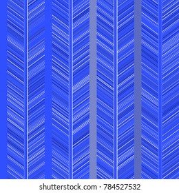 Straight Lines Background. Geometric Beautiful Pattern in Ethnic Style. Stylized Feathers. Straight Lines Background for Wallpaper, Textures, Textiles, Fabrics, Surface Textures, Wrapping Paper.