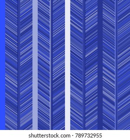 Straight Lines Background. Geometric Beautiful Pattern in Ethnic Style. Stylized Feathers. Straight Lines Background for Wallpaper, Textures, Textiles, Fabrics, Surface Textures, Wrapping Paper.