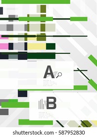 Straight lines geometrical abstract background