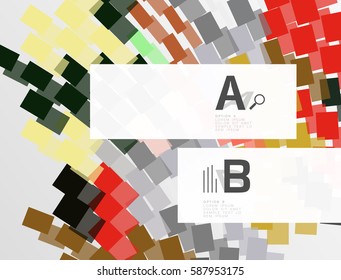 Straight lines geometrical abstract background