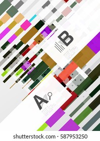 Straight lines geometrical abstract background
