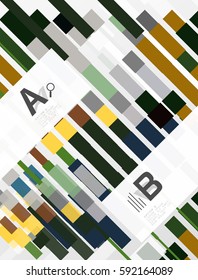 Straight lines geometrical abstract background