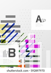 Fondo abstracto geométrico de líneas rectas