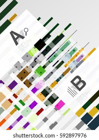 Fondo abstracto geométrico de líneas rectas