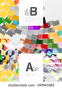 Straight lines geometrical abstract background