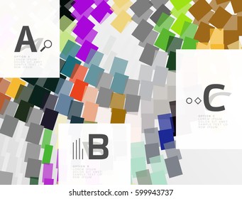 Straight lines geometrical abstract background