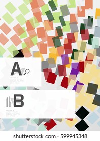 Straight lines geometrical abstract background