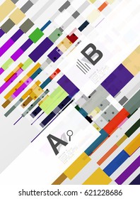 Straight lines geometrical abstract background
