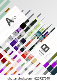 Gerade Linien, geometrischer abstrakter Hintergrund