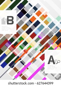 Straight lines geometrical abstract background