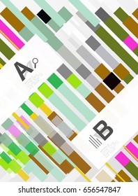 Straight lines geometrical abstract background