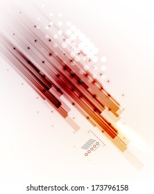 Straight lines - hi-tech futuristic modern background
