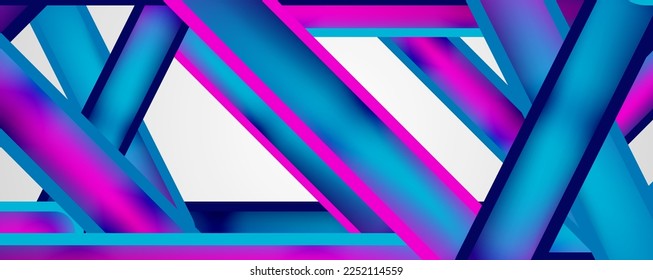 Straight lines minimalist abstract background with fluid colors. Vector Illustration For Wallpaper, Banner, Background, Card, Book Illustration, landing page