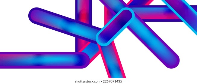 Straight lines minimalist abstract background with fluid colors. Vector Illustration For Wallpaper, Banner, Background, Card, Book Illustration, landing page
