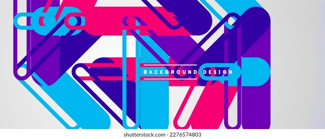 Straight lines minimalist abstract background with fluid colors. Vector Illustration For Wallpaper, Banner, Background, Card, Book Illustration, landing page