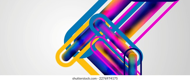 Líneas rectas fondo abstracto minimalista con colores fluidos. Ilustración vectorial para fondo de escritorio, pancarta, fondo, tarjeta, ilustración del libro, página de inicio