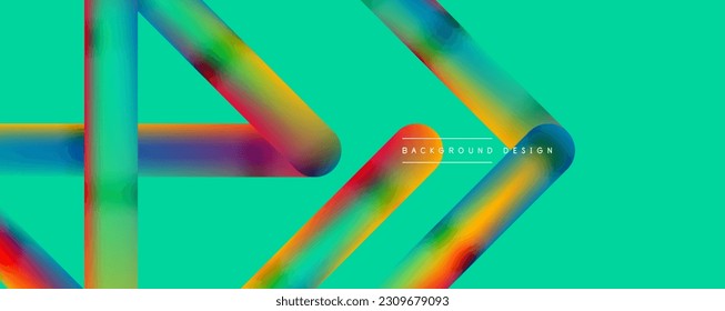Straight lines minimalist abstract background with fluid colors. Vector Illustration For Wallpaper, Banner, Background, Card, Book Illustration, landing page