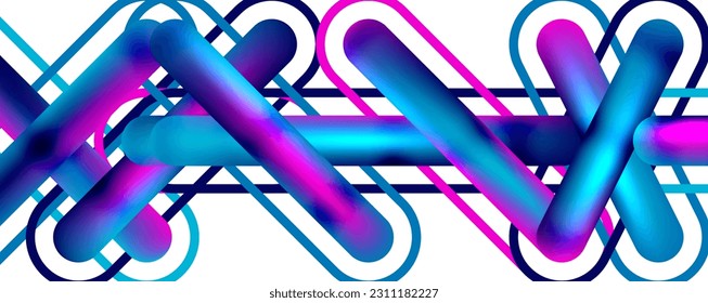 Straight lines minimalist abstract background with fluid colors. Vector Illustration For Wallpaper, Banner, Background, Card, Book Illustration, landing page