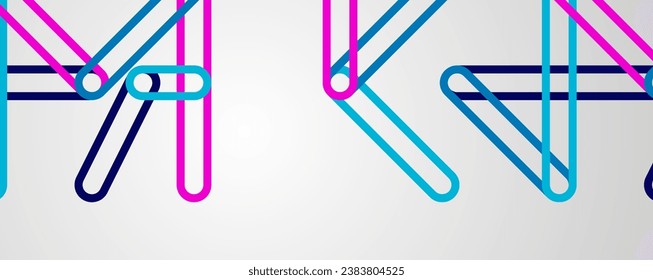 Straight lines minimalist abstract background with fluid colors. Vector Illustration For Wallpaper, Banner, Background, Card, Book Illustration, landing page
