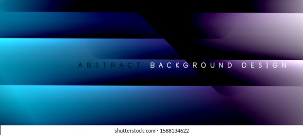 Straight lines with shadows and light on gradient background. Trendy simple fluid color gradient abstract background with dynamic straight shadow line effect. Vector Illustration For Wallpaper, Banner