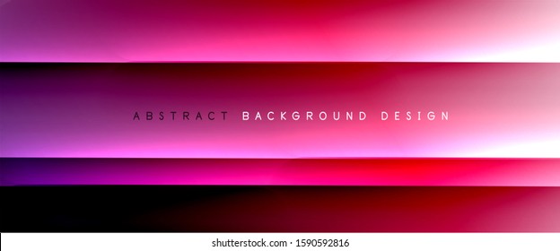 Líneas rectas con sombras y luz sobre el fondo del degradado. Fondo abstracto de degradado de color simple y moderno con efecto de línea de sombra recta dinámica. Ilustración De Vectores Para Papel De Fondo De Pantalla, Banner
