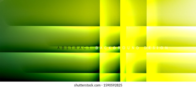 Gerade Linien mit Schatten und Licht auf Farbverlauf-Hintergrund. Trendy, einfache Farbverlauf-Abstrakte Hintergrund mit dynamischem, gerade Schattenzeileneffekt. Vektorgrafik für Bildschirmhintergrund, Banner