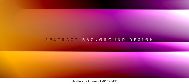 Líneas rectas con sombras y luz sobre el fondo del degradado. Fondo abstracto de degradado de color simple y moderno con efecto de línea de sombra recta dinámica. Ilustración De Vectores Para Papel De Fondo De Pantalla, Banner