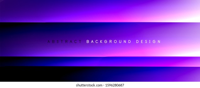 Straight lines with shadows and light on gradient background. Trendy simple fluid color gradient abstract background with dynamic straight shadow line effect. Vector Illustration For Wallpaper, Banner