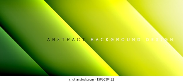 Straight lines with shadows and light on gradient background. Trendy simple fluid color gradient abstract background with dynamic straight shadow line effect. Vector Illustration For Wallpaper, Banner