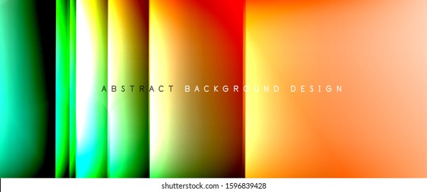 Líneas rectas con sombras y luz sobre el fondo del degradado. Fondo abstracto de degradado de color simple y moderno con efecto de línea de sombra recta dinámica. Ilustración De Vectores Para Papel De Fondo De Pantalla, Banner