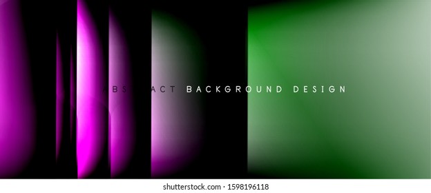 Líneas rectas con sombras y luz sobre el fondo del degradado. Fondo abstracto de degradado de color simple y moderno con efecto de línea de sombra recta dinámica. Ilustración De Vectores Para Papel De Fondo De Pantalla, Banner