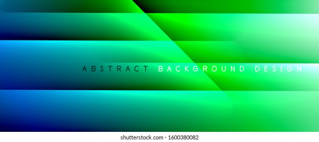 Straight lines with shadows and light on gradient background. Trendy simple fluid color gradient abstract background with dynamic straight shadow line effect. Vector Illustration For Wallpaper, Banner