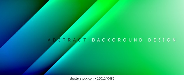 Straight lines with shadows and light on gradient background. Trendy simple fluid color gradient abstract background with dynamic straight shadow line effect. Vector Illustration For Wallpaper, Banner