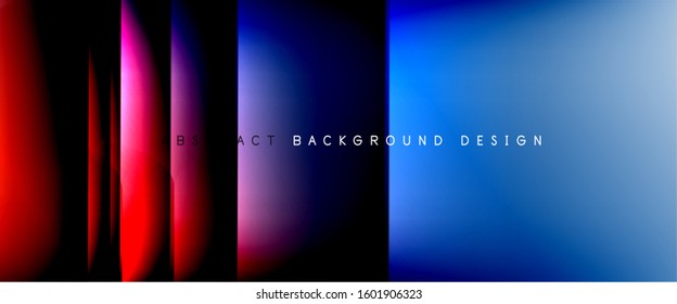 Líneas rectas con sombras y luz sobre el fondo del degradado. Fondo abstracto de degradado de color simple y moderno con efecto de línea de sombra recta dinámica. Ilustración De Vectores Para Papel De Fondo De Pantalla, Banner