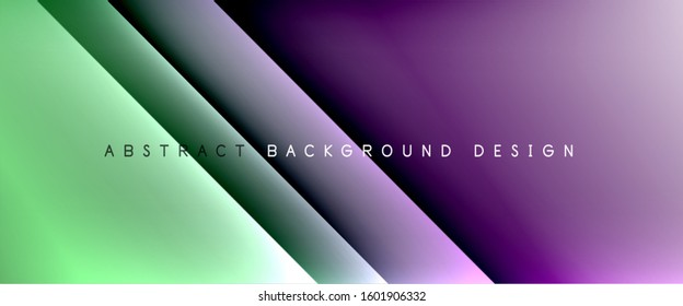 Straight lines with shadows and light on gradient background. Trendy simple fluid color gradient abstract background with dynamic straight shadow line effect. Vector Illustration For Wallpaper, Banner