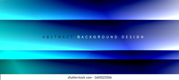 Straight lines with shadows and light on gradient background. Trendy simple fluid color gradient abstract background with dynamic straight shadow line effect. Vector Illustration For Wallpaper, Banner