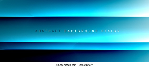 Líneas rectas con sombras y luz sobre el fondo del degradado. Fondo abstracto de degradado de color simple y moderno con efecto de línea de sombra recta dinámica. Ilustración De Vectores Para Papel De Fondo De Pantalla, Banner