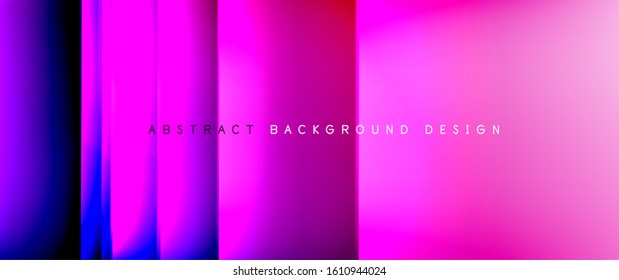 Líneas rectas con sombras y luz sobre el fondo del degradado. Fondo abstracto de degradado de color simple y moderno con efecto de línea de sombra recta dinámica. Ilustración De Vectores Para Papel De Fondo De Pantalla, Banner
