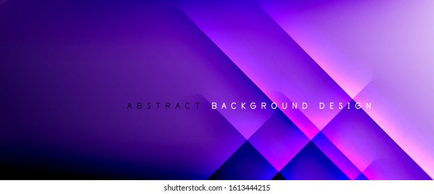 Straight lines with shadows and light on gradient background. Trendy simple fluid color gradient abstract background with dynamic straight shadow line effect. Vector Illustration For Wallpaper, Banner