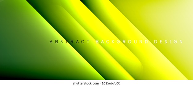 Straight lines with shadows and light on gradient background. Trendy simple fluid color gradient abstract background with dynamic straight shadow line effect. Vector Illustration For Wallpaper, Banner